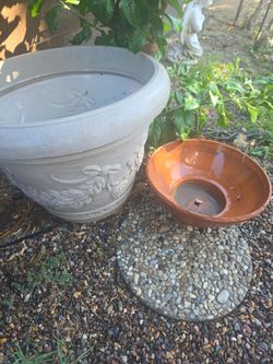 BIG POTS THICK PLASTIC FOR PLANTS 1 CLAY Glendora