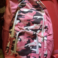 Camo Backpack 