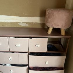 Pink Dresser