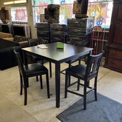 Five piece dining table set