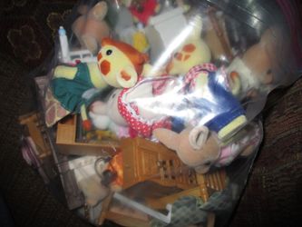 Ziploc Bag Calico Critters Furniture and Accessories