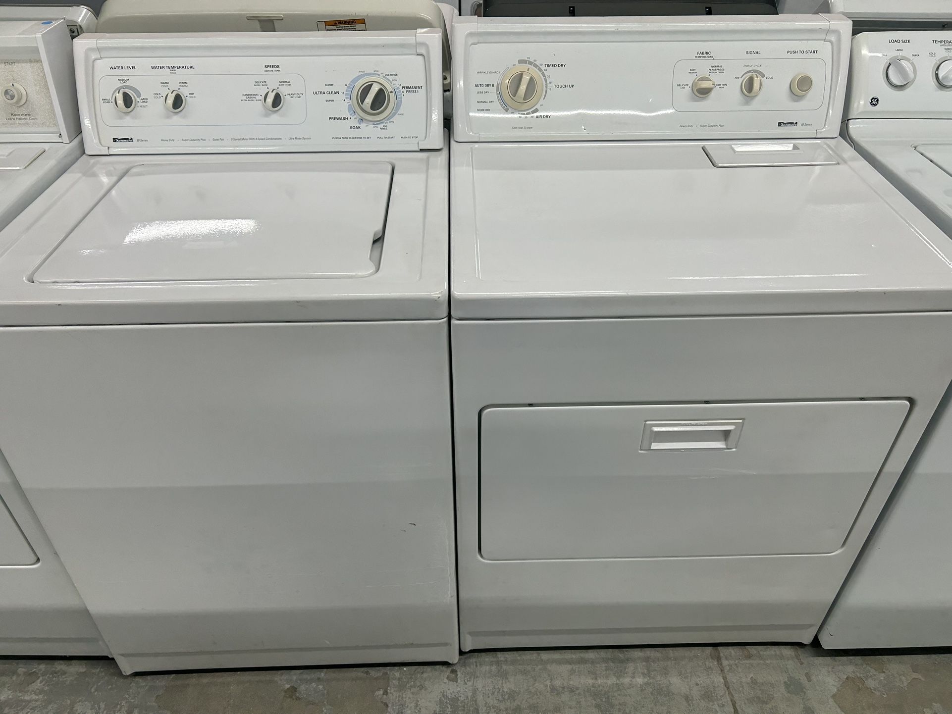 Kenmore Washer Dryer
