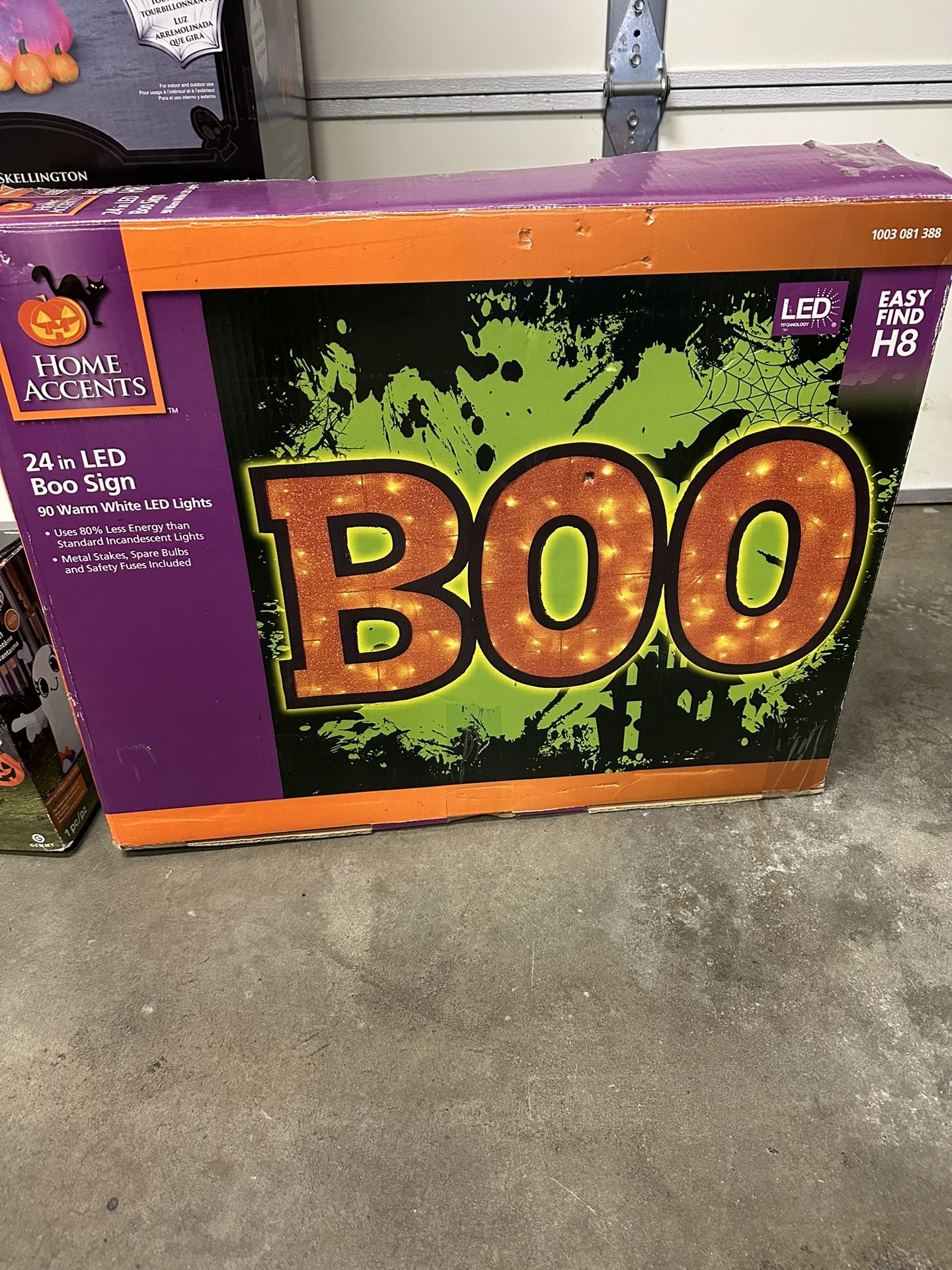Halloween boo