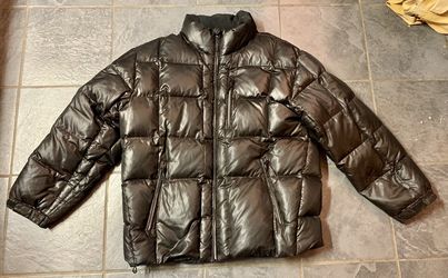 Calvin Klein Black Puffer Jacket Womens XL