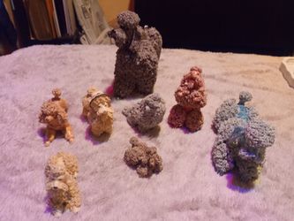 8 Vintage Spaghetti Noodle Poodles