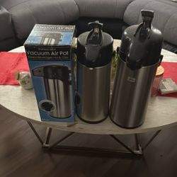 Stainless Steel Air Pots For Hot Or Cold  Drinks  