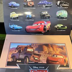 Never Used. Disney Cars Poster Pack