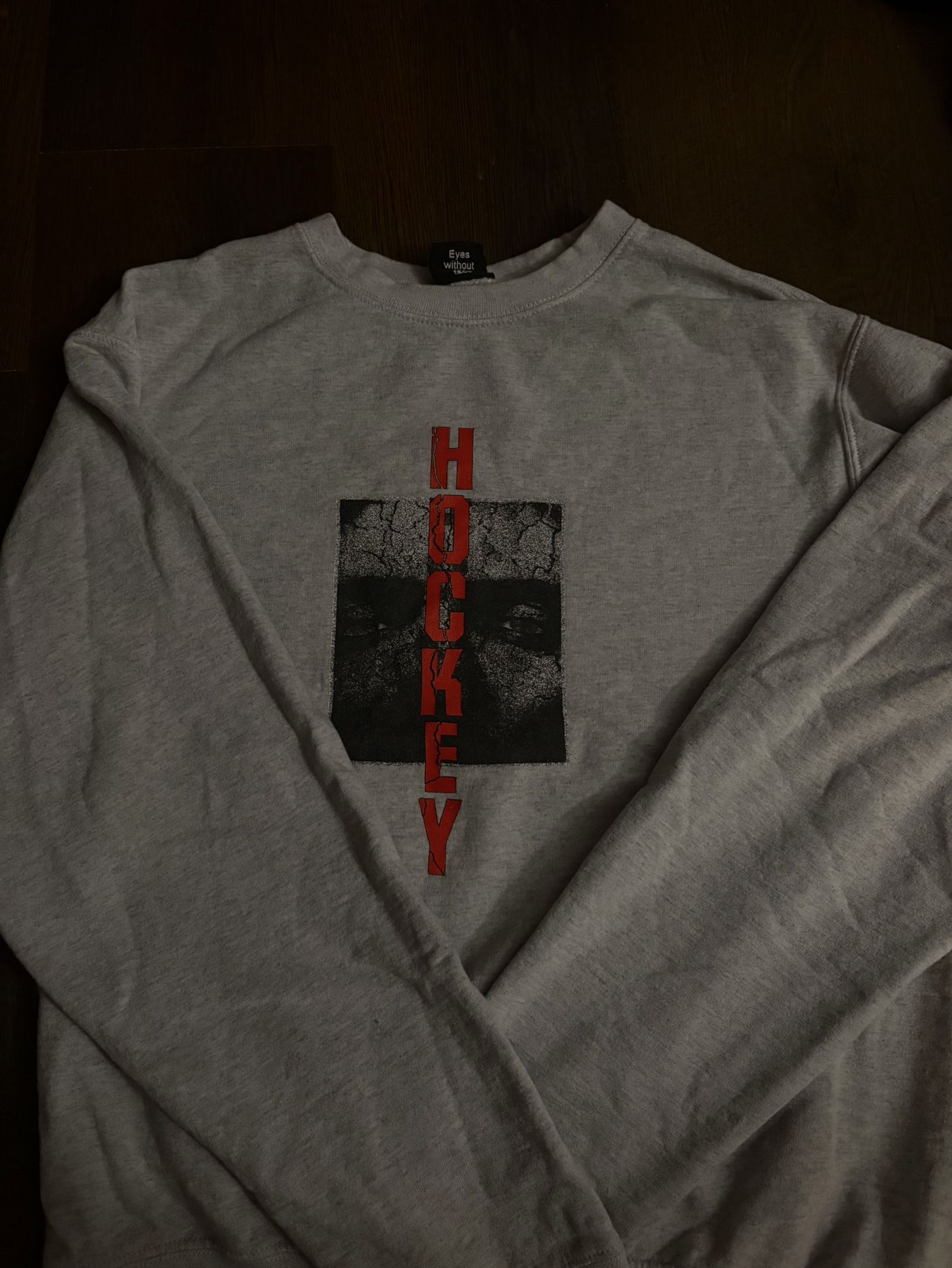 hockey crew neck