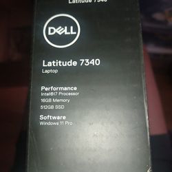 New Unopened Dell Latitude 7340 (2 In 1) Laptop 