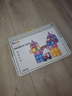 Snaen Magnetic Tiles Puzzle (3+ Age)