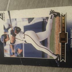 Baseball Card Atlanta Braves 