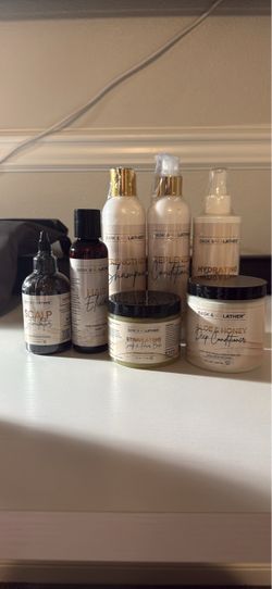 Bask & Lather Hair Care Bundle Set