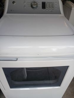 GE Electric Dryer White Front Load Works Well Delivery is Available