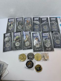 We Star Wars collector coins