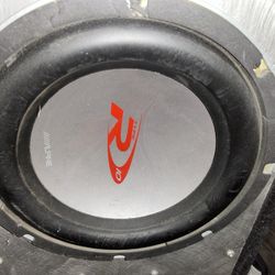 Two 10 Inch Alpine Type R Subwoofer With Housing