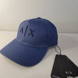 AX Armani Exchange Size Adjustable Hat Color Blue