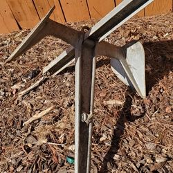 Folding Danforth type Boat anchor 25#