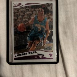 Chris Paul Topps Chrome Rookie Card