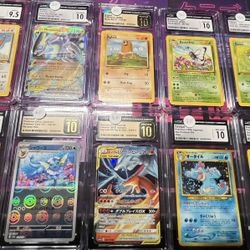 Pokemon CGC Graded Cards