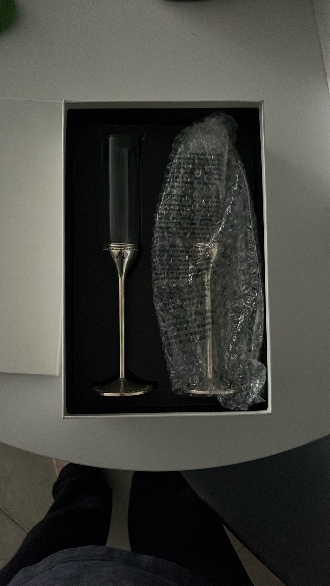 Vera Wang Wedgwood Champagne Glasses