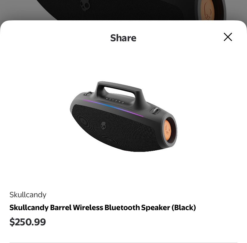 Skullcandy Barrel Wireless Bluetooth Speaker