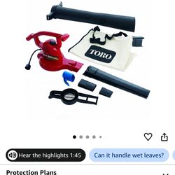 Toro Blower & Vacuum