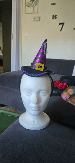 Halloween Mini Witch Hat Headband