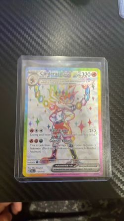 Cinderace ex card