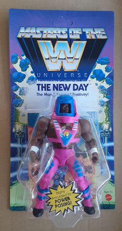 WWE NEW DAY MASTERS OF THE UNIVERSE mattle