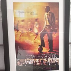 Movie Theater Coach Carter (2005) Wall Frame