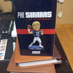 Phil Simms Ring Of Honor Bobble head