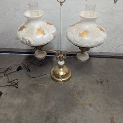 Vintage Hurricane Lamp