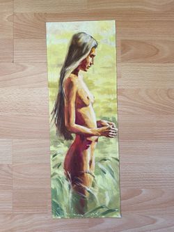 A Painting Of A Woman By Igor Shulman