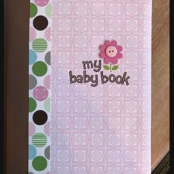 Baby Memory Book Journal Shower Gift Pink