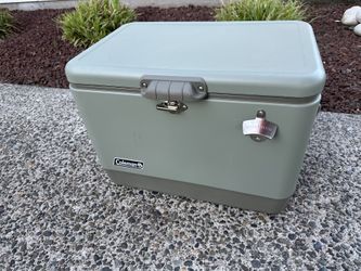 Coleman Cooler steel Belted 54 Qt for Sale in Shoreline, WA - OfferUp