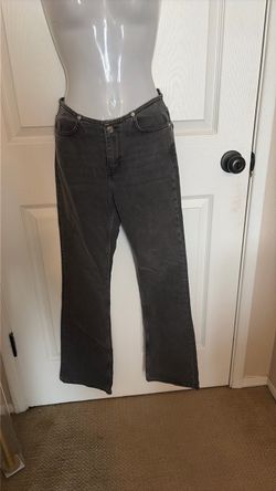 Gray Washed low waist Flare Jeans
