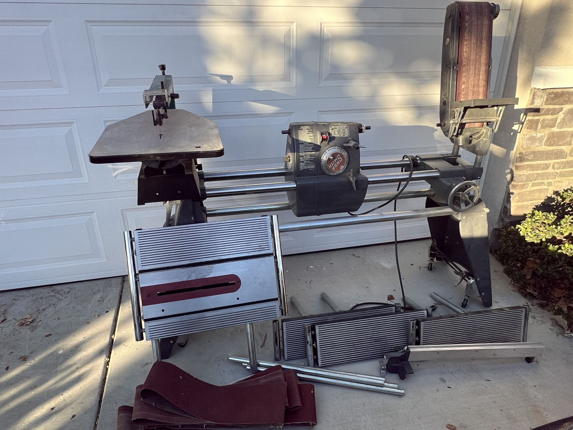 Shopsmith Mark V Model 510 w/ Belt Sander and Scroll Saw for Sale in ...