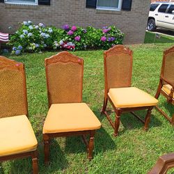 Set Of 4 Project Chairs Need Seats  Covered