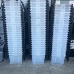 Storage Boxes 8$ Each 12 Gallons