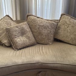 Two couches and the chair