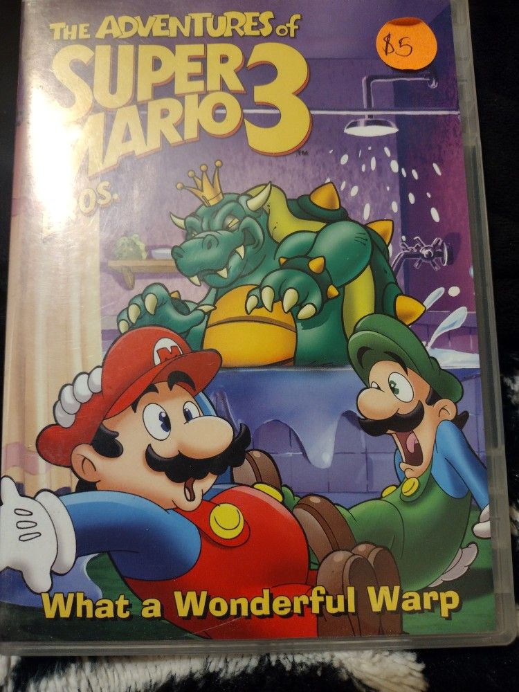 Super Mario Bros 3 Cartoon DVD