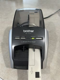 Brother QL-570 Professional Thermal Label Printer w/ Power Cord & USB Cable