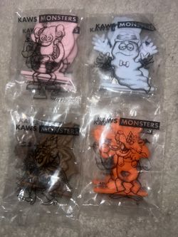 KAWS MONSTERS 2PCs Each