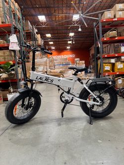 Folding electric bicycle