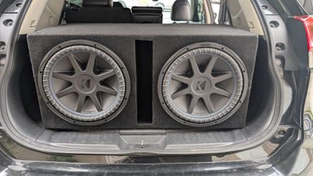 15" kicker cvx with ported box
