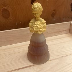 Avon perfume filled glass doll