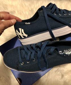 **STILL IN BOX** Women’s Keds MLB NY Yankees Shoes