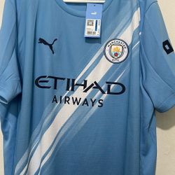 Playera De Soccer Manchester City. XL