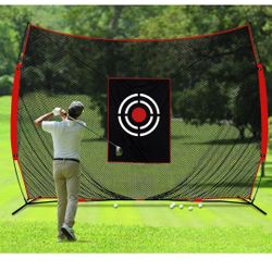 Golf Practice Hitting Nets for Backyard Driving Indoor Use Heavy Duty Practice Golf Driving Pitching Nets for Backyard