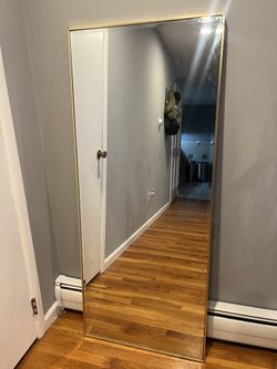 Gold Full Size Mirror 